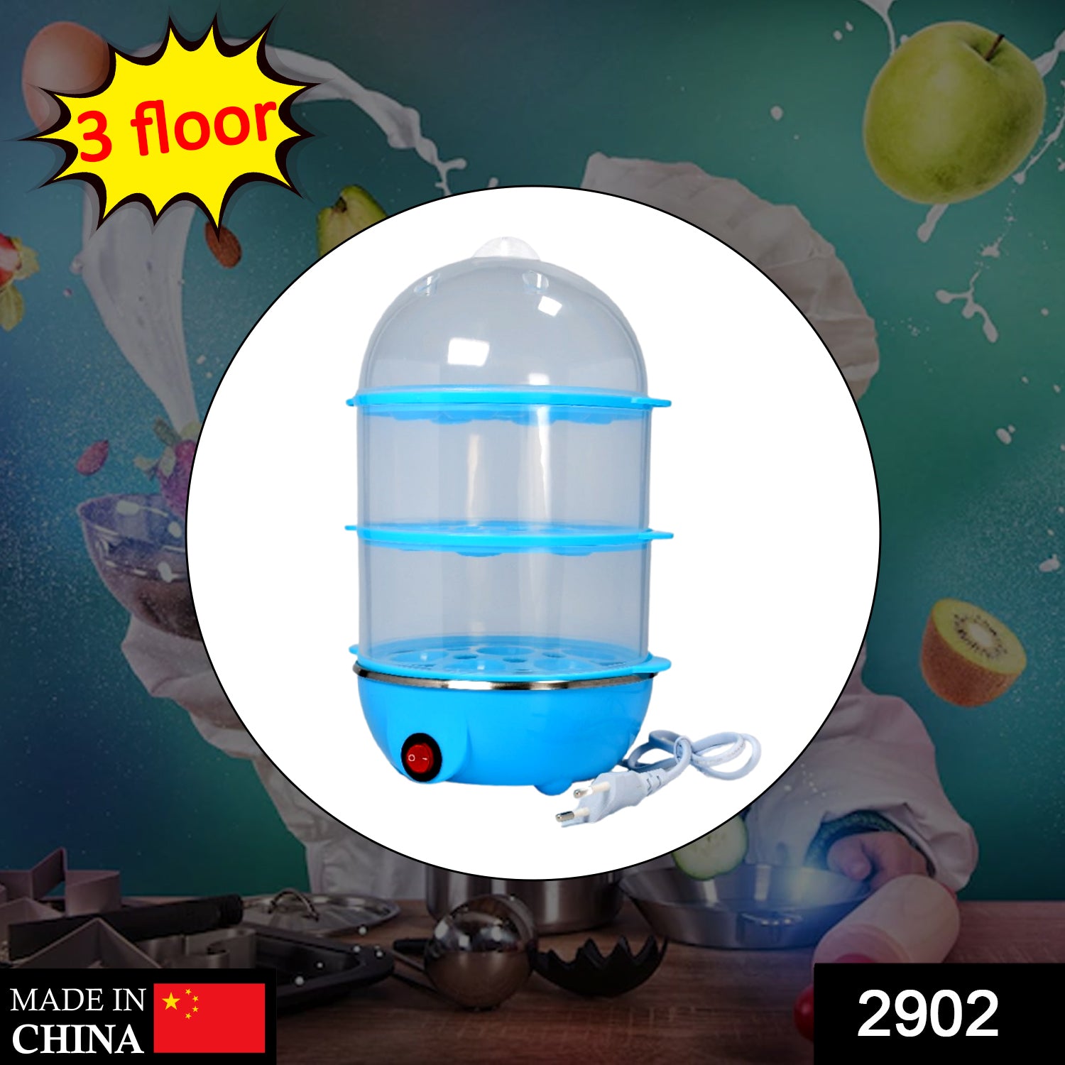 2902 3 Floor Egg Boiler Electric Cooker. 2902 3 Floor Egg Boiler Electric Cooker.